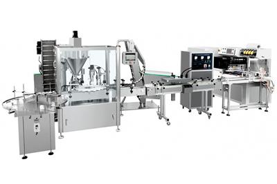 Powder Filling Line with Capping Machine